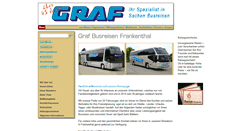 Desktop Screenshot of graf-busreisen.de